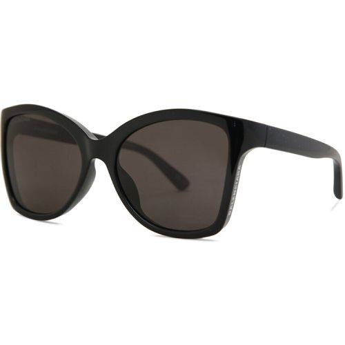 Unisex Sunglasses - Black Square Plastic Full Rim / BB0151S 1 - Balenciaga - Modalova