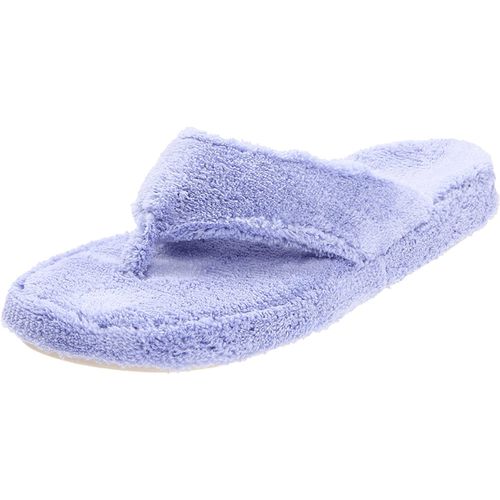 Women’s Slippers - Spa Thong Periwinkle Soft Terry, Extra Large / A10454PERWXL - Acorn - Modalova