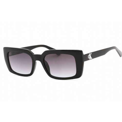 Women's Sunglasses - Black Plastic Rectangular / CKJ22606S 001 - Calvin Klein Jeans - Modalova