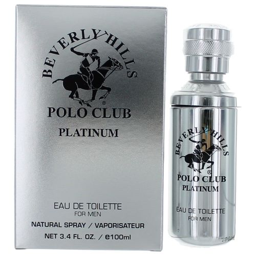 BHPC Platinum by , 3.4 oz Eau De Toilette Spray for Men - Beverly Hills Polo Club - Modalova
