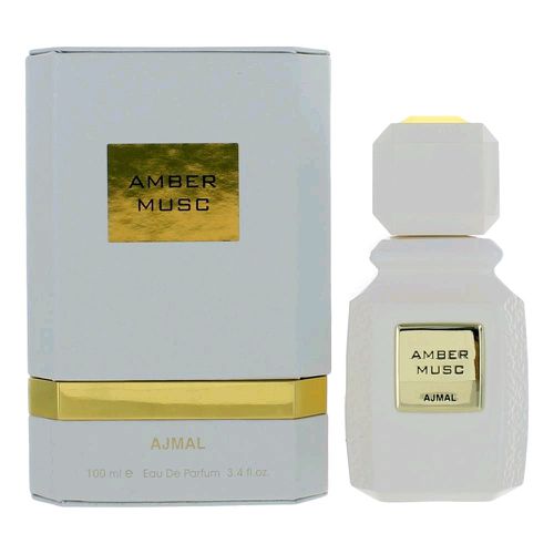 Amber Musc by , 3.4 oz Eau De Parfum Spray for Unisex - Ajmal - Modalova
