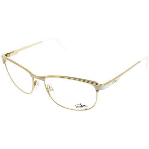 Women's Eyeglasses - White Rectangular Frame Adjustable Nose Pad / 1250 C002 - Cazal - Modalova