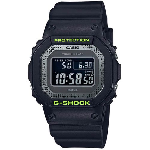 Men's Quartz Watch - G-Shock Alarm Digital Dial Black Resin Strap / GWB5600DC-1 - Casio - Modalova