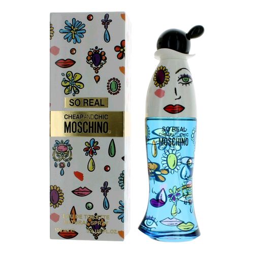 Cheap & Chic So Real by , 3.4 oz Eau De Toilette Spray for Women - Moschino - Modalova