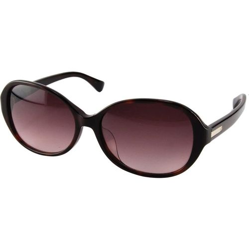 Women's Sunglasses - Light Havana Oval Frame / CK4301SA 211 - Calvin Klein - Modalova