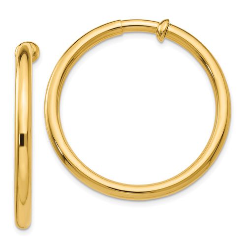 K Non-Pierced Hoop Earrings - Jewelry - Modalova