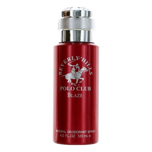 BHPC Blaze by , 4 oz Natural Deodorant Spray for Men - Beverly Hills Polo Club - Modalova