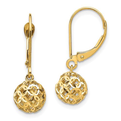 K Bead Dangle Leverback Earrings - Jewelry - Modalova