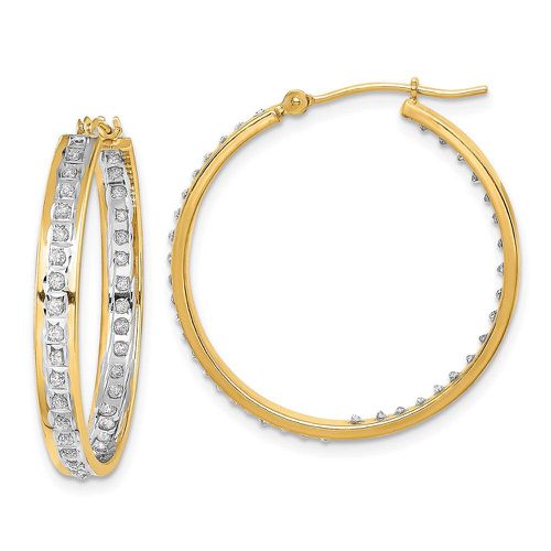 K Diamond Fascination In/Out Hoop Earrings - Jewelry - Modalova