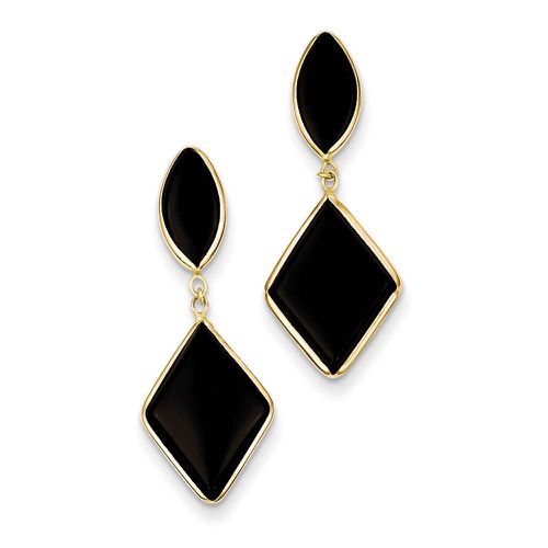 K Onyx Dangle Earrings - Jewelry - Modalova