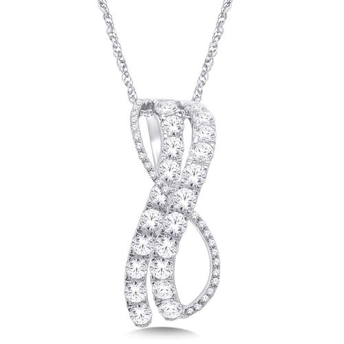 K White Gold 7/10 Ct.Tw. Diamond Fashion Pendant - Star Significance - Modalova
