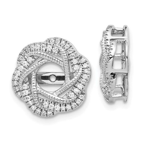 K White Gold Diamond Jacket Earring - Jewelry - Modalova
