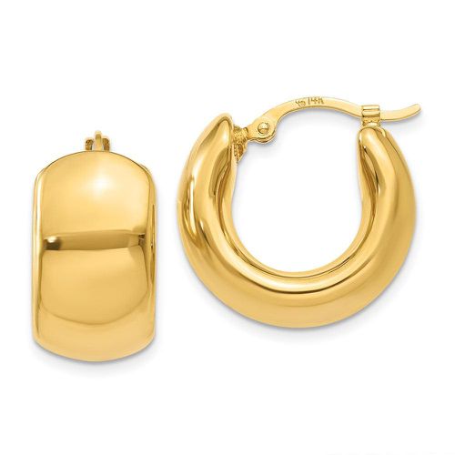 K Wide Puffed Hoop Earrings - Jewelry - Modalova