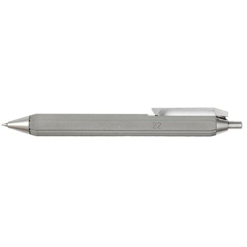 Ballpoint Pen - Contour Grey Concrete Barrel Retractable / CBP01000 - 22Studio - Modalova