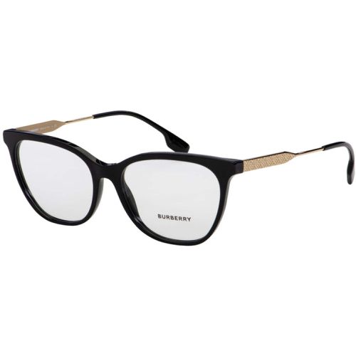 Women's Eyeglasses - Black Plastic Cat Eye Frame / 0BE2333 3001 - BURBERRY - Modalova