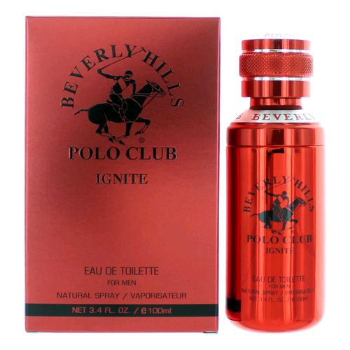 BHPC Ignite by , 3.4 oz Eau De Toilette Spray for Men - Beverly Hills Polo Club - Modalova