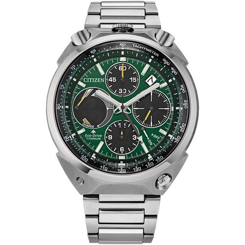 Men's Watch - Promaster Tsuno Chronograph Racer Silver Bracelet / AV0081-51X - Citizen - Modalova