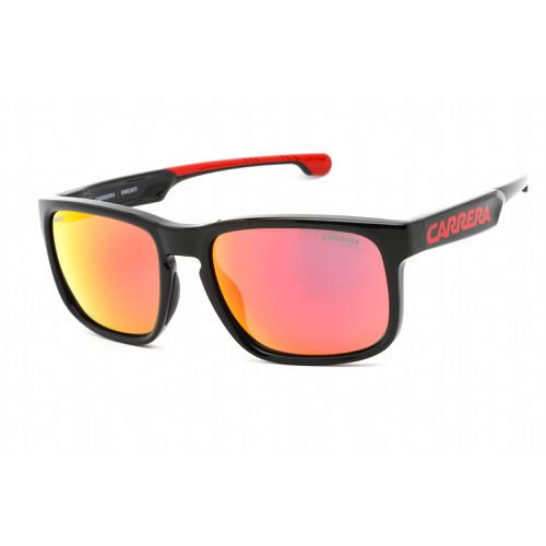 Men's Sunglasses - Red/Black Plastic Square / CARDUC 001/S 00A4 UZ - Carrera Ducati - Modalova