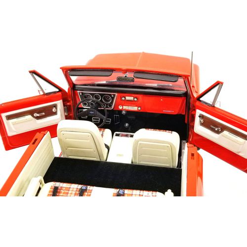 Diecast Model Car - Highlander Edition 1972 Chevrolet K5 Blazer Red - ACME - Modalova