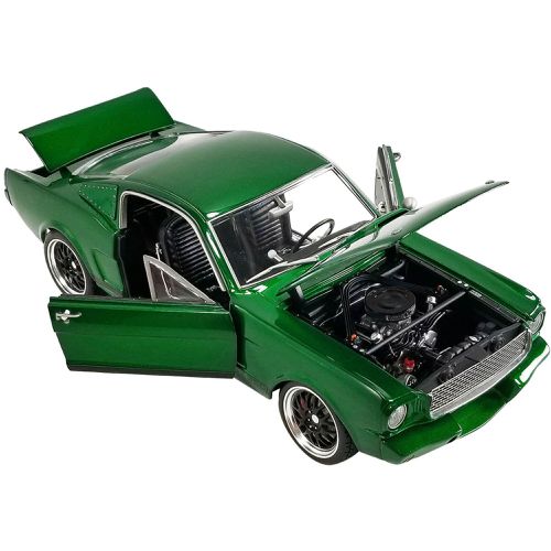 Diecast Car - 1965 Shelby GT350R Street Fighter Deep Green Metallic - ACME - Modalova