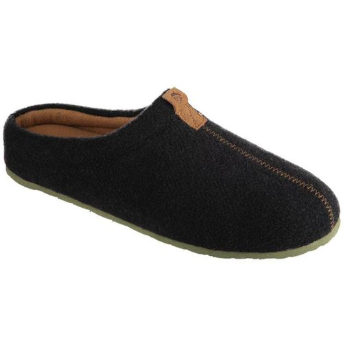 Men's Slipper - Bloom Algae-Infused Wool, Black, Small / A19023BLKMS - Acorn - Modalova