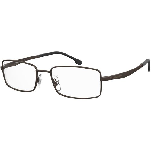 Men's Eyeglasses - Full Rim Brown Rectangular Frame / 8855 009Q 00 - Carrera - Modalova