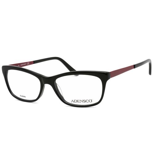 Women's Eyeglasses - Black Frame Fixed Nose Pads Clear Lens / Ad 215 0807 00 - Adensco - Modalova