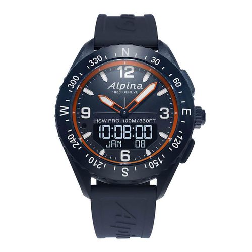 Men's Smartwatch - AlpinerX HSW Navy Blue Dial / AL-283LNO5NAQ6 - Alpina - Modalova