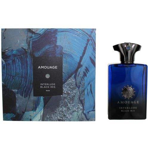 Men's Eau De Parfum Spray - Interlude Black Iris Man Captivated, 3.4 oz - Amouage - Modalova