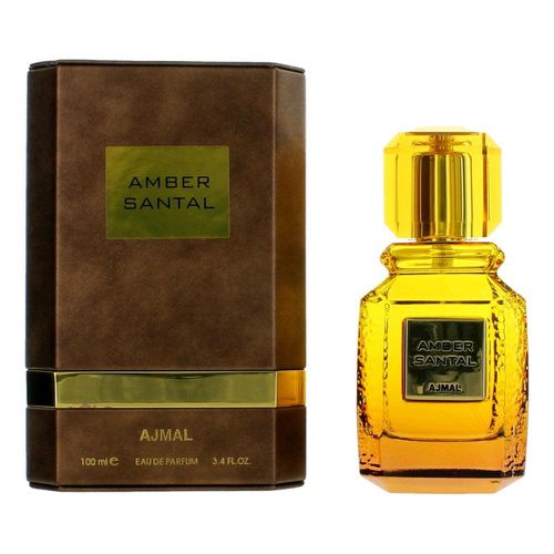 Amber Santal by , 3.4 oz Eau De Parfum Spray for Unisex - Ajmal - Modalova