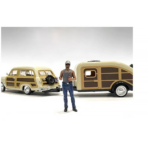 Figure 5 - Campers Poly-Resin Material for 1/24 Scale Models - American Diorama - Modalova