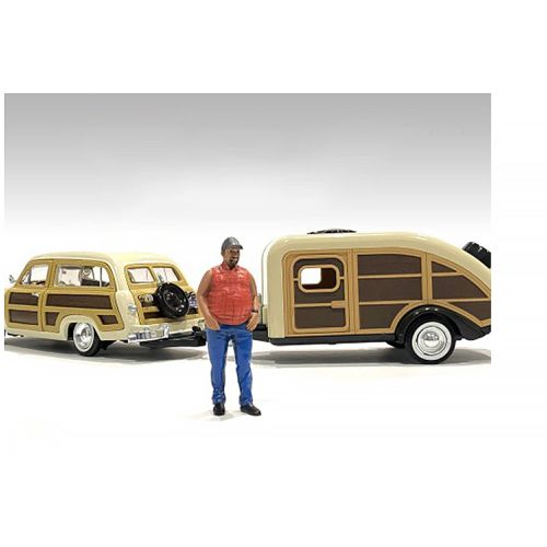 Figure 1 - Campers Poly-Resin Material for 1/24 Scale Models - American Diorama - Modalova