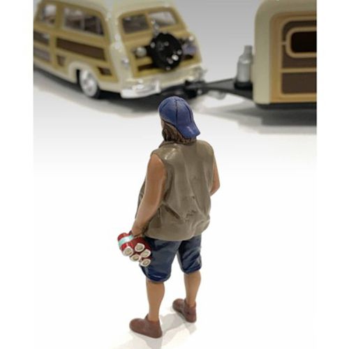 Figure 2 - Campers Poly-Resin Material for 1/24 Scale Models - American Diorama - Modalova
