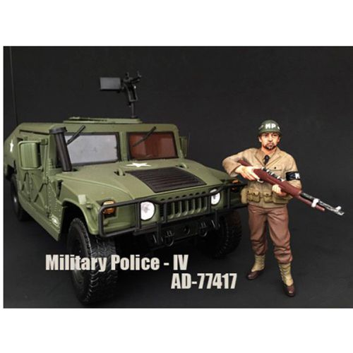 Figure IV - WWII Military Police For 1:18 Scale Models, 4 inch Tall - American Diorama - Modalova