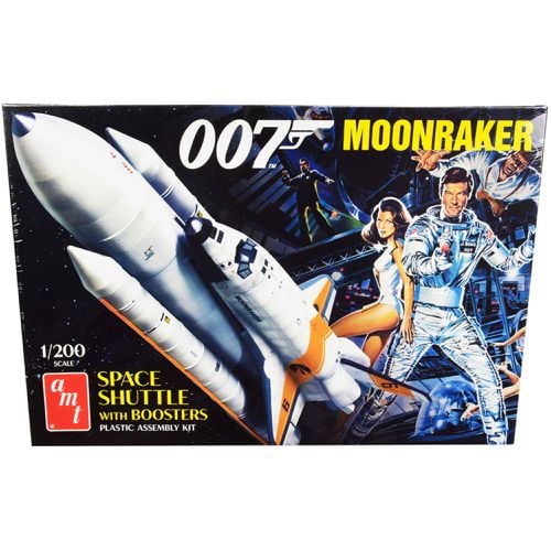 Scale Model Kit - Skill 2 Space Shuttle with Boosters Moonraker Movie - AMT - Modalova