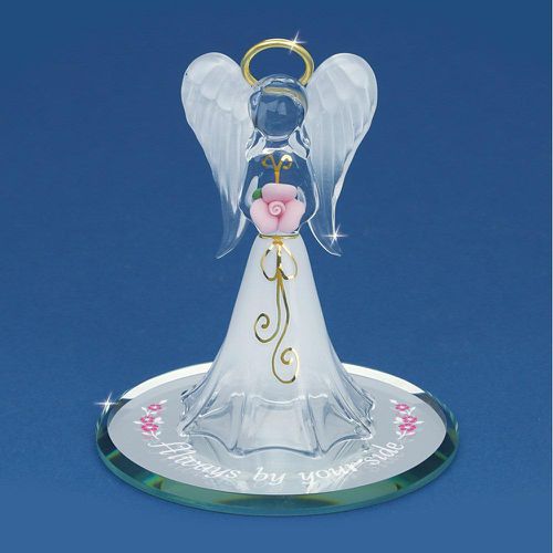 Angel By Your Side Glass Figurine - Jewelry - Modalova