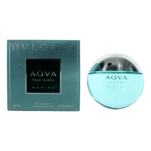 Aqva Marine by , 3.4 oz Eau De Toilette Spray for Men (Aqua) - BVLGARI - Modalova