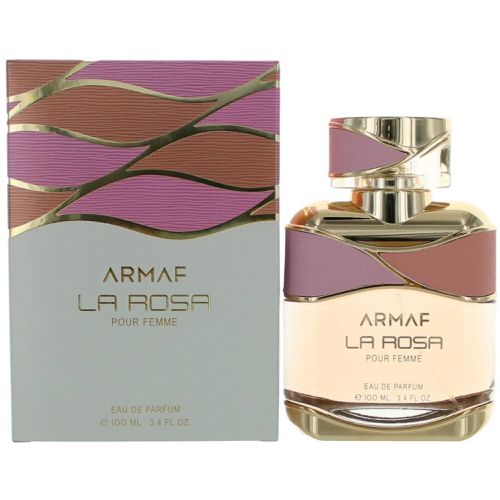 Armaf Women's Eau De Parfum Spray - La Rosa Floral and Fruity Fragrance, 3.4 oz - Sterling - Modalova