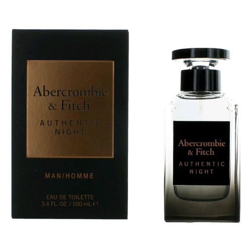 Authentic Night by , 3.4 oz Eau De Toilette Spray for Men - Abercrombie & Fitch - Modalova
