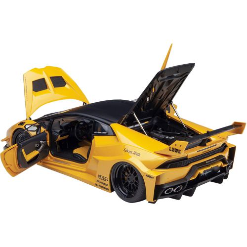 Car - Lamborghini Huracan GT LB-Silhouette Works Yellow Metallic - Autoart - Modalova