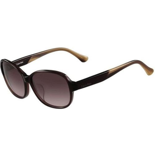 Women's Sunglasses - Chocolate Full Rim Frame / CK4334SA 210 - Calvin Klein - Modalova