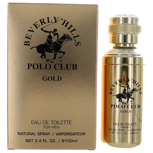 BHPC Gold by , 3.4 oz Eau de Toilette Spray for Men - Beverly Hills Polo Club - Modalova