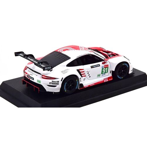 Diecast Model Car - Porsche 911 RSR #91 Gianmaria Bruni - Bburago - Modalova