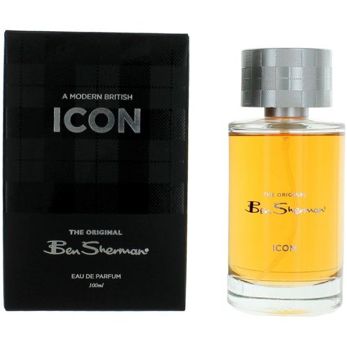 Men's Eau De Parfum Spray - Icon with Hints of Tobacco Fine, 3.4 oz - Ben Sherman - Modalova