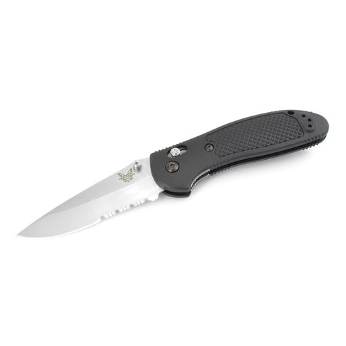 Folding Knife - Griptilian Axis Lock Drop-Point Serrated Blade / 551S-S30V - Benchmade - Modalova