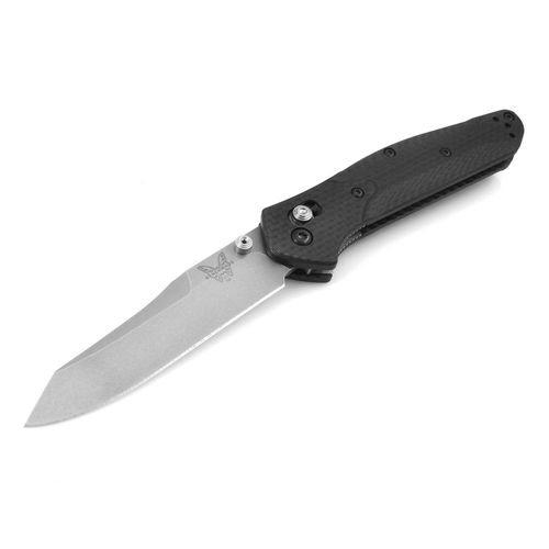 Folding Knife - Osborne Axis Lock Reverse Tanto Blade Black Handle / 940-1 - Benchmade - Modalova