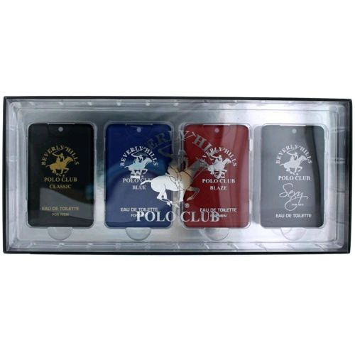 Men's Mini Set - Pocket Collection 0.68 oz EDT, 4 Piece - Beverly Hills Polo Club - Modalova