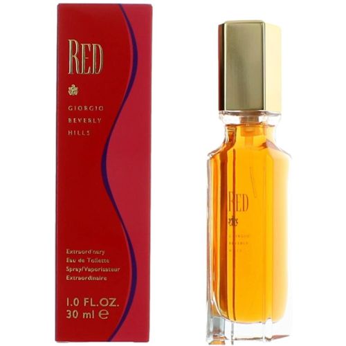 Women's Eau De Toilette Spray - Red Classic Woody Fragrance, 1 oz - Beverly Hills - Modalova