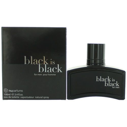 Black is Black by , 3.4 oz Eau De Toilette Spray for Men - Nuparfums - Modalova