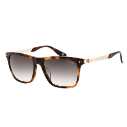 Unisex Sunglasses - Gradient Smoke Lens Blonde Havana Rectangular / BW0002-H 53B - BMW - Modalova